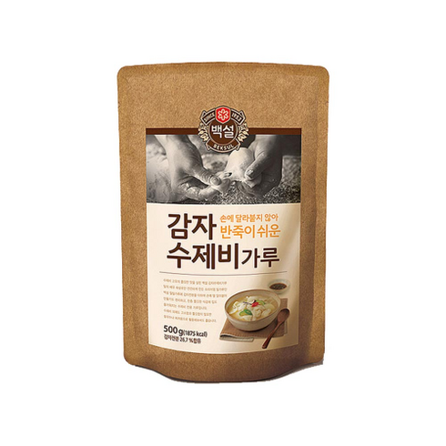 백설 감자수제비가루500gx3개, 500g, 3개