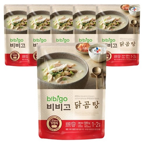 비비고 닭곰탕, 500g, 6개