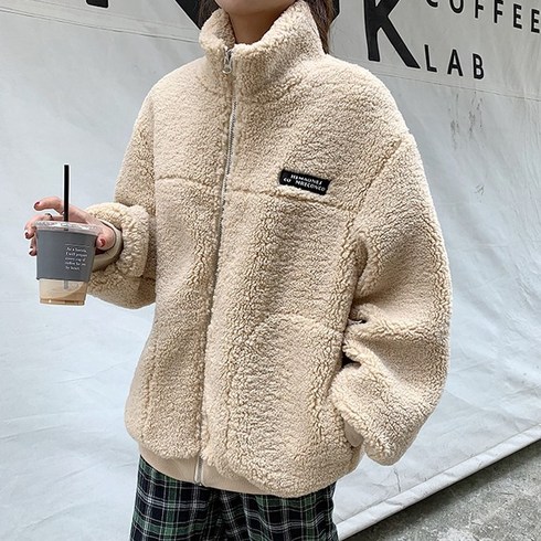 2023년 가성비 최고 디스커버리뽀글이 - 집업 뽀글이 털 점퍼 헴부클JP