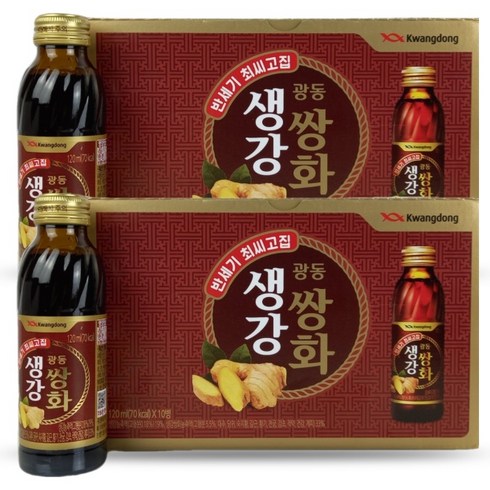 광동제약 생강쌍화, 120ml, 20개