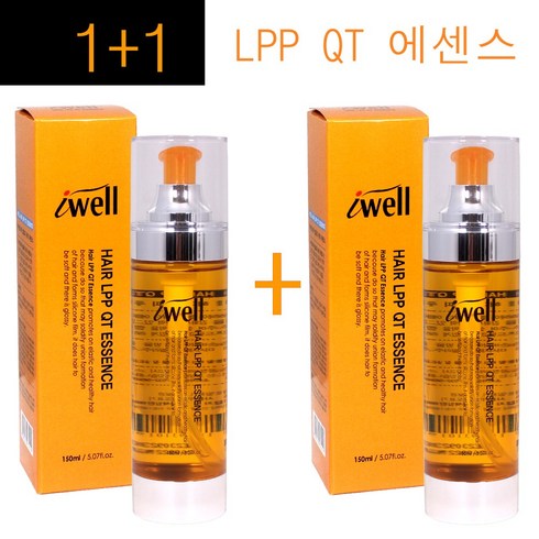 1+1구성~ 아이웰 헤어 엘피피 큐티 에센스 150ml /모발탄력강화/부드럽고 윤기있는모발/본코스메틱 정품, 1개