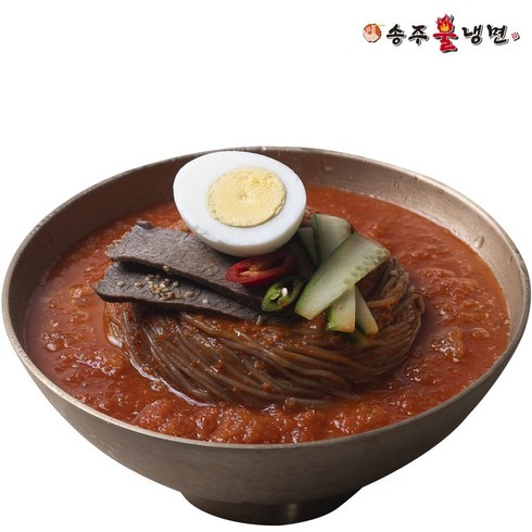 송주불냉면 - [송주불냉면] 새콤 물냉면 5인분 세트, 1세트, 3.15kg