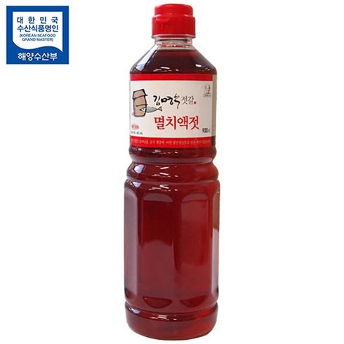 김명수젓갈 - 김명수젓갈 멸치액젓 천연식품, 900ml, 1개