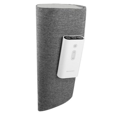 종아리 마사지기 다리 안마기 무선 공기압 온열, 진그레이 2개