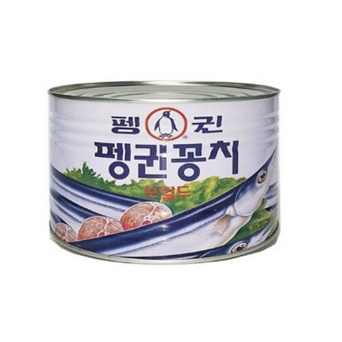 펭귄꽁치 - 펭귄 꽁치 1880g 대용량, 3개, 1.88kg