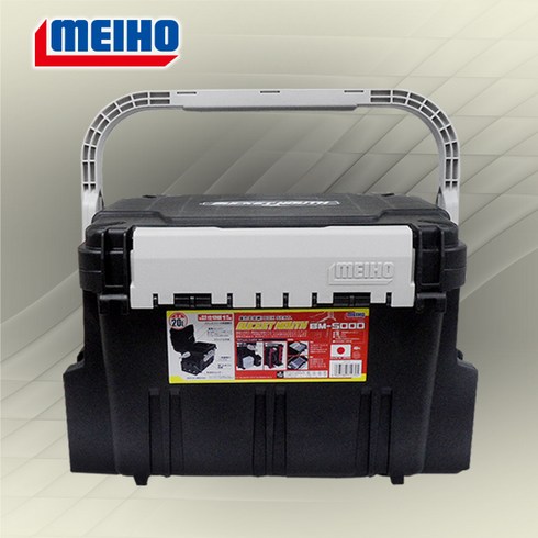 2023년 가성비 최고 메이호5000 - 메이호 버킷마우스 태클박스 BM-5000, 블랙