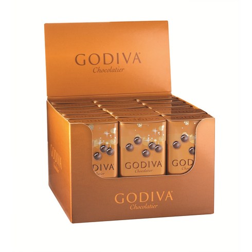 GODIVA 고디바 초콜릿 밀크초콜릿 펄즈 펄스 펄, 18개, 43g