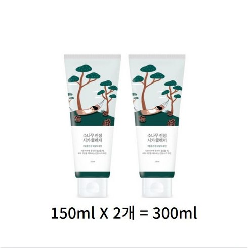 소나무진정시카클렌저 - 라운드랩 소나무 진정 시카 클렌저, 300ml, 1개