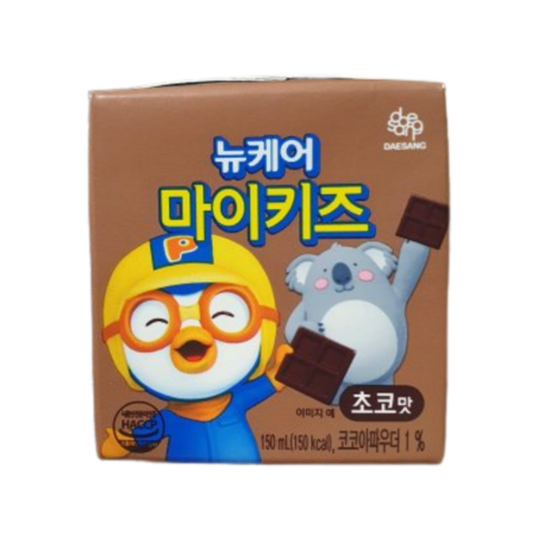 마이밀 마이키즈 초코맛, 150ml, 16개