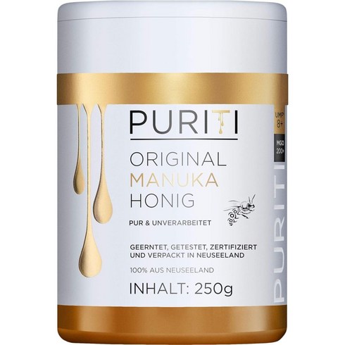 퓨리티 마누카꿀 MGO200 plus 250그램, 상품선택, 250g