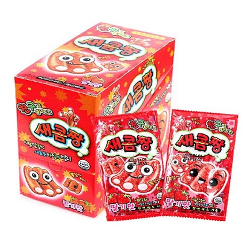 새콤짱 딸기맛 젤리, 45g, 24개