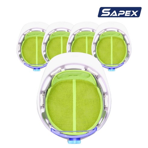 SAPEX 안전모땀내피 5개입, 탈모방지 어성초땀내피, 5개