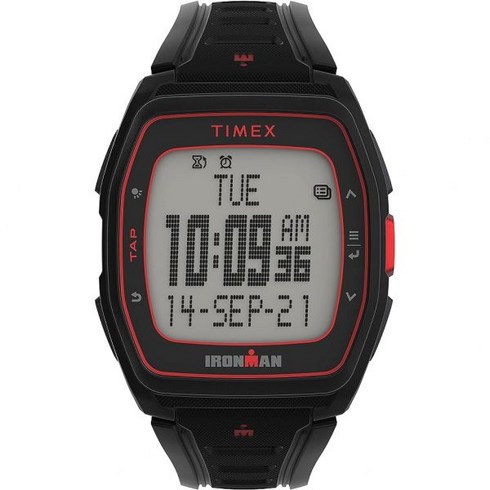 Timax 티멕스 남자명품시계 TIMEX Ironman T300 41mm 시계 성능 페이서 수화 경고 및 간격 타이머 포함 124893