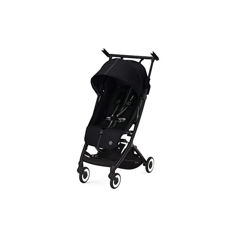 cybex 사이벡스 LIBELLE 라벨 2023년 리뉴얼 모델 문블랙 JP 경량 콤팩트 유모차 간단 액션으로 울트라 콤팩트하게, 블랙