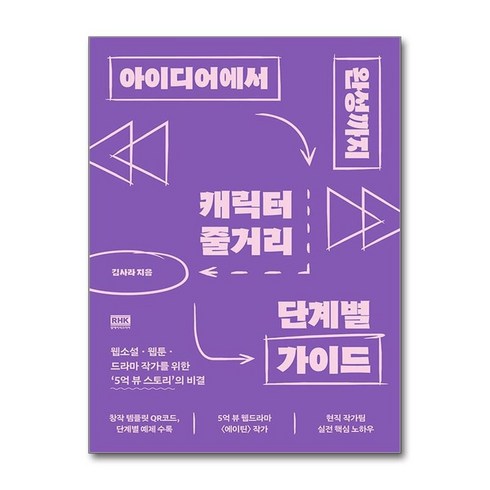 아이디어에서완성까지 - 하나북스퀘어 아이디어에서 완성까지 캐릭터 줄거리 단계별 가이드