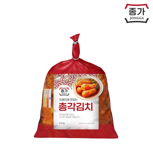 종가집 총각김치2.5kg, 2.5kg, 1개