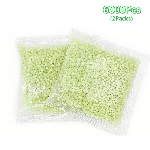 조인트 야광 형광 워터 불릿 비즈 리필 탄약 젤 볼 에어소프트 슈팅 게임 BB 7-8mm, [04] 6000Pcs