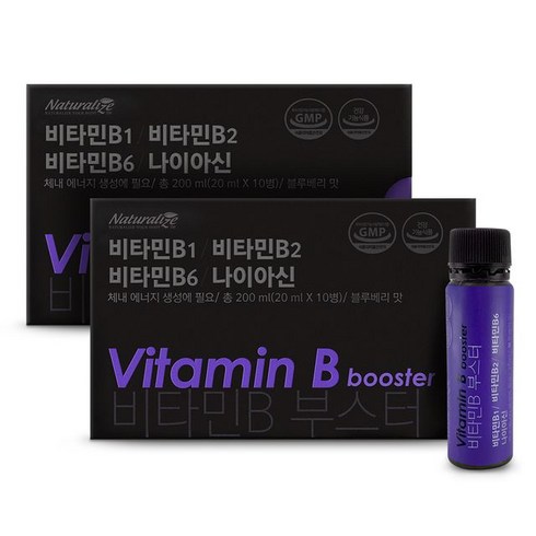 네추럴라이즈 비타민B 부스터 샷 2박스, 상세 설명 참조, 단일옵션