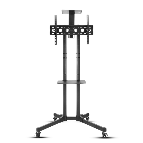 이동식 티비 스탠드 32-70인치 VESA 600*400 하중 50KG LG 삼성 호환, 블랙, 1개