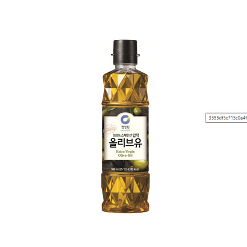 청정원 엑스트라버진 올리브유, 500ml, 1개