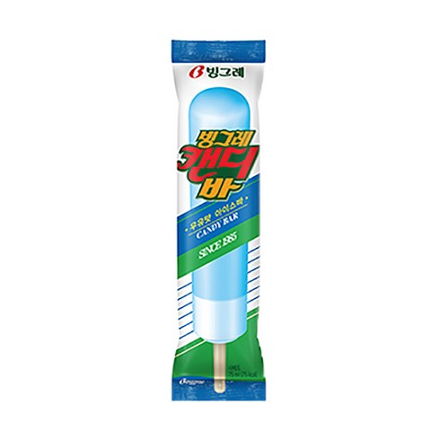 라벨리 캔디바 - 빙그레 캔디바 한박스 아이스크림, 40개, 75ml
