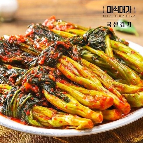 100% 국산 톡쏘는 갓김치 2kg, 1개