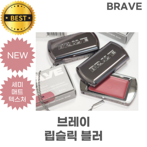 프리니스 - [NEW] 브레이 립슬릭 블러 10종 BRAVE LIPSLEEK BLUR DARK SILVER CASE 세미 매트 텍스처 매끈 블러링, 1개, 3.2g, 립슬릭 블러 04 프리니스