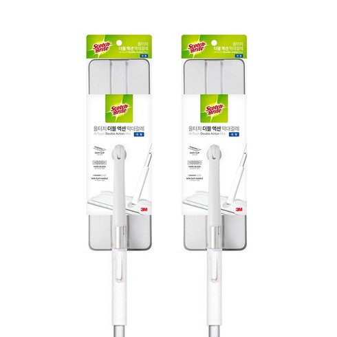 스카치브라이트 올터치 더블액션 막대걸레 대형, 2개