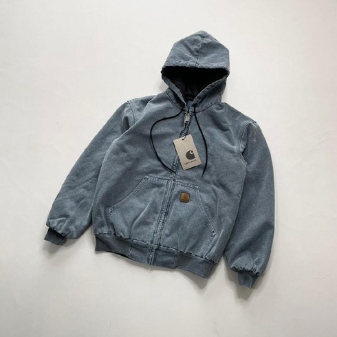 Carhartt 칼하트 J130 워싱 후드 자켓 캔버스 카고 레트로 트렌드