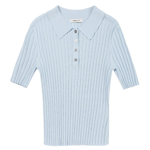 쉬즈미스 피케이 리브 니트 SSKPON21680