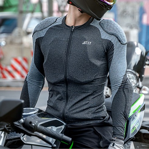 2023년 가성비 최고 스키상체보호대 - 상체보호대 SK-824 오토바이자켓 익스트림 스노우보드 스쿠터 바이크보호대 전동 퀵보드 안전보호복, 그레이