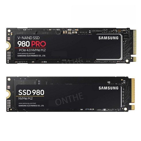 삼성 SSD M2 Nvme 2280 PCIe X4 980 PRO 500GB 250GB 내장 솔리드 스테이트 드라이브 1TB HDD 하드 PS5 데스크탑용, 없음, 1.980 PRO 500GB