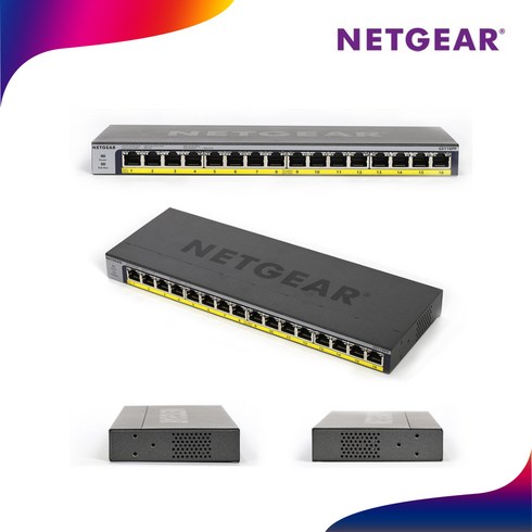 넷기어 (NETGEAR) GS116PP 스위칭허브