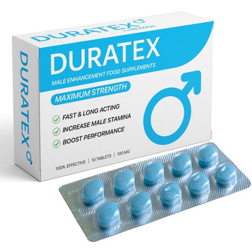 웅풍장양환 - HUMAKellc [영국] DURATEX 강화된 체력을 위한 프리미엄 100mg 견고한 남근 성능 파워 부스터 오래 지속되는 허브 남성 보충제, 1개, 10정