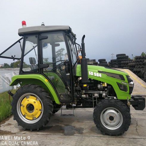 소형트렉터 농기계 트랙터 소형 KUBOTA 4x4 농장 트랙터 70 hp 다기능 농업 중고, 01 red 50hp