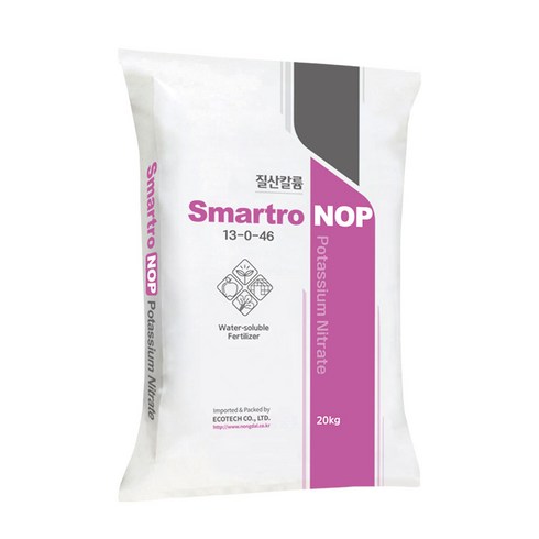 질산 - Smartro NOP 질산가리 20kg 수용성 질산칼륨비료, 1개