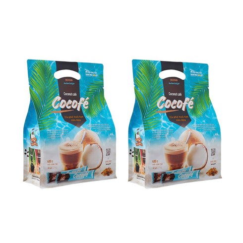 베트남코코넛커피 - 베트남 코코페 코코넛 커피 cocofe coconut coffee, 480g, 2개, 480g, 30개입