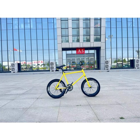 2023년 가성비 최고 트렉도마니 - 미니스프린터 로드 학생 라이딩 자전거, 5.노란색 선반  검은 칼   손잡이  20인치