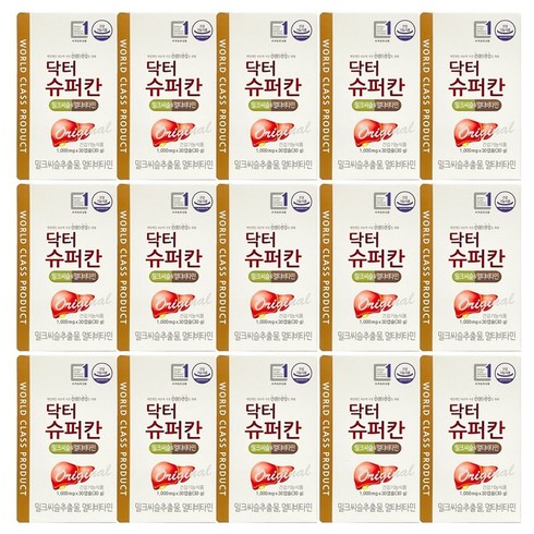 (일)닥터슈퍼칸 오리지널 15박스/15개월분, 30정, 15박스