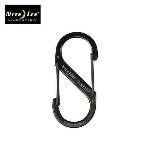 2023년 가성비 최고 티타늄s비너 - 거상코리아 나잇아이즈-S비너 블랙티탄 #3/카라비너 분실방지, 1개, S비너 블랙티탄 3번-0094664007383