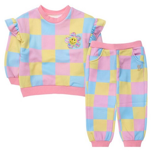 2023년 가성비 최고 프랜치캣 - 프렌치캣 컬러 블록 상하세트 Q35DST010 Q35DSP010