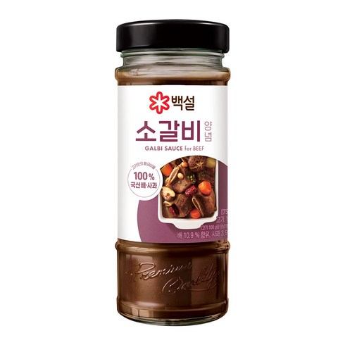 백설 소갈비양념 500g x 6개