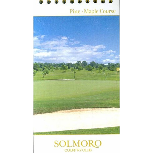 메이플가이드북 - 골프코스가이드북 (Solmoro CountryClub Pine Maple Course), 한국지오매틱스, 김훈정 저