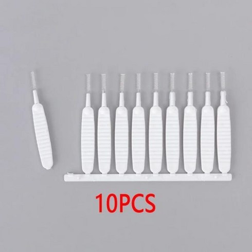 샤워 헤드 청소 브러시 막힘 방지 작은 모공 갭 화장실 전화기 구멍용 10 개, 01 10pcs