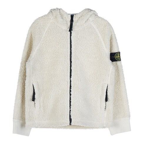 [라벨루쏘] [스톤아일랜드 키즈] 와펜 패치 후리스 후드집업 771660343 V0097 (14) /3