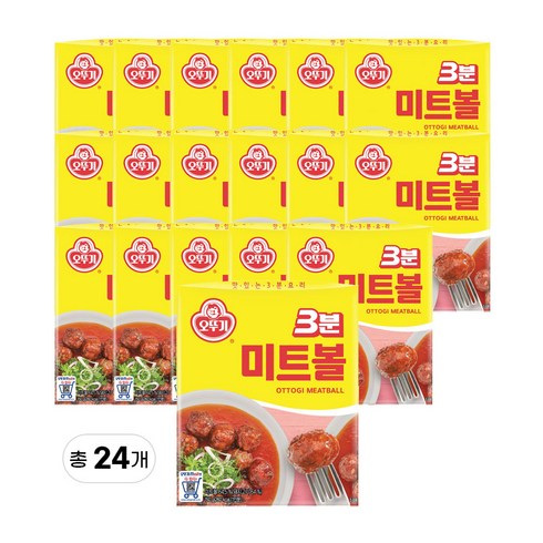 미트볼 - 오뚜기 3분 미트볼, 150g, 24개