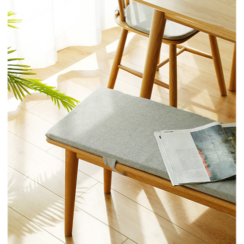 AIRASI 얇은 미끄럼방지패드 긴의자 벤치의자방석 식탁의자큐션 소파 두께 2cm