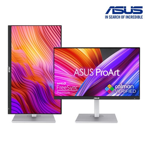 cgv - ASUS ProArt PA278CGV 68Cm(27) IPS 평면 QHD 144Hz HDR USB-PD지원 전문가 모니터