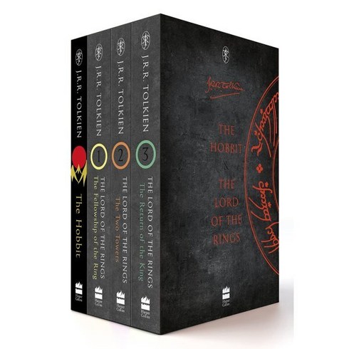 반지의제왕원서 - The Lord of the Rings and The Hobbit Four Volume Boxed Set : The Lord of the Rings Boxed Set, HarperCollins Publishers