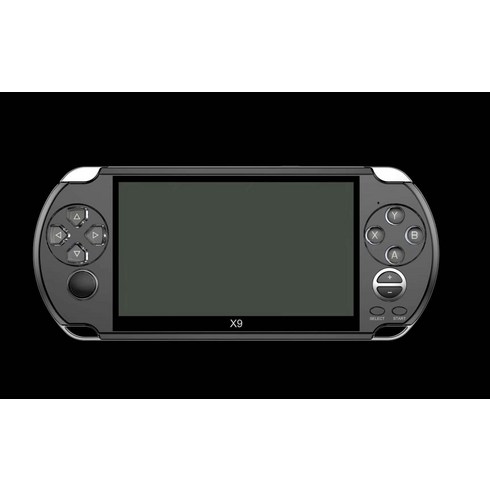 X9 아케이드 PSP 휴대용 게임기 5.1인치 대형 화면 선물 79 아케이드, 블랙, 하나